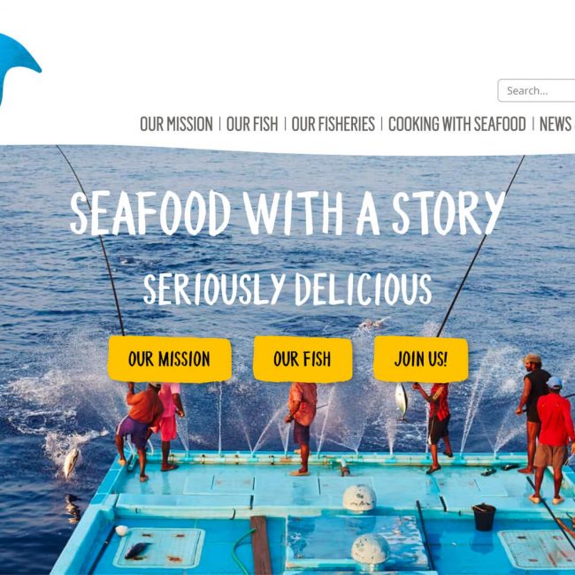 Fish Tales bouw website
